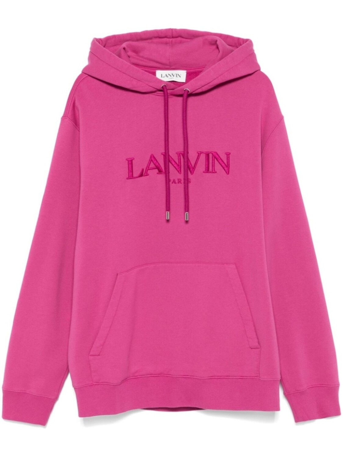 

Lanvin худи с вышитым логотипом, розовый