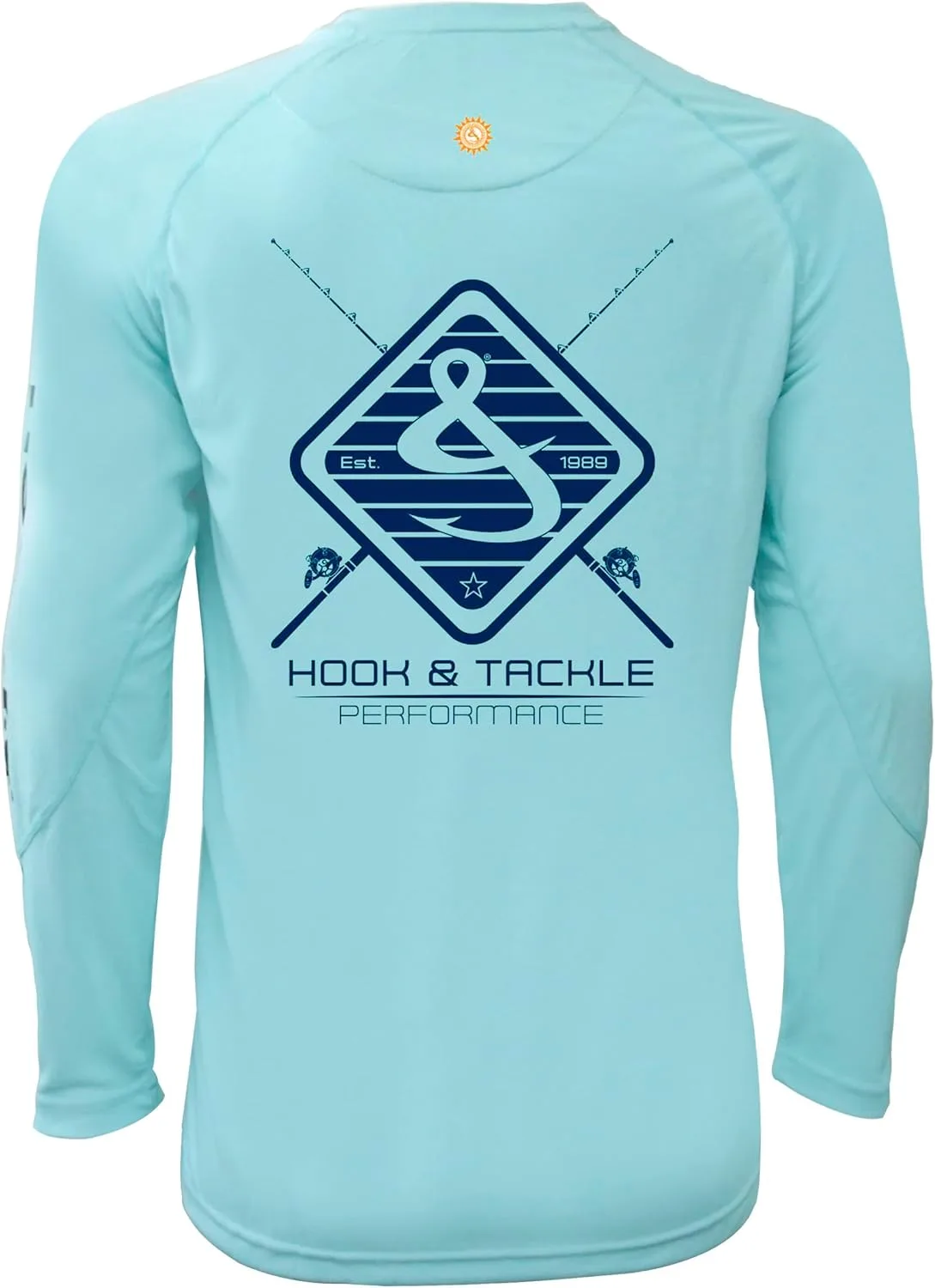 

Мужская футболка с длинным рукавом Hook & Tackle для рыбалки с UV-защитой