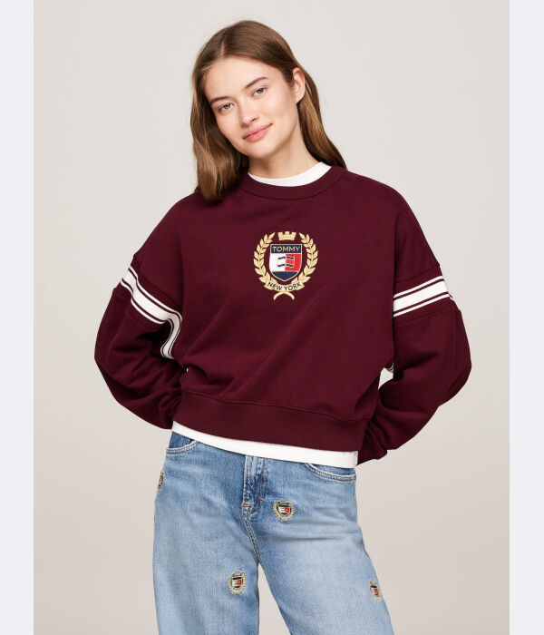 

Свитер Loose fit Tommy Jeans, красный