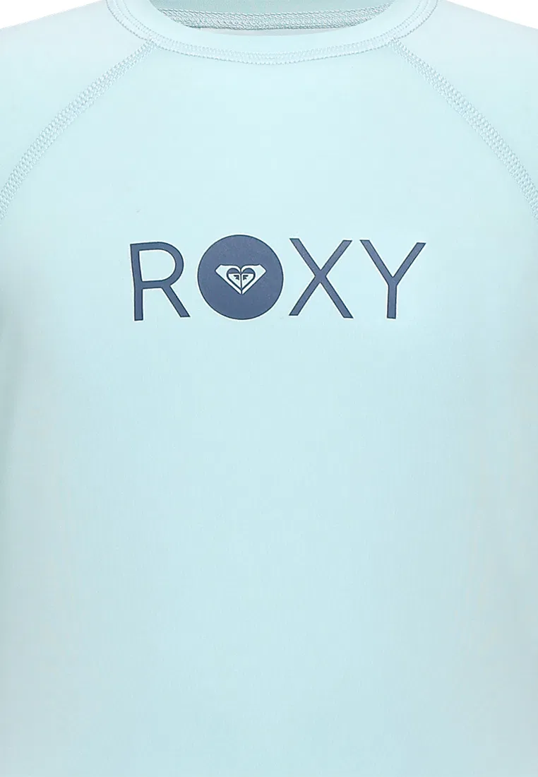 Футболка детская спортивная с коротким рукавом, Lycra Roxy, синий — фото 3