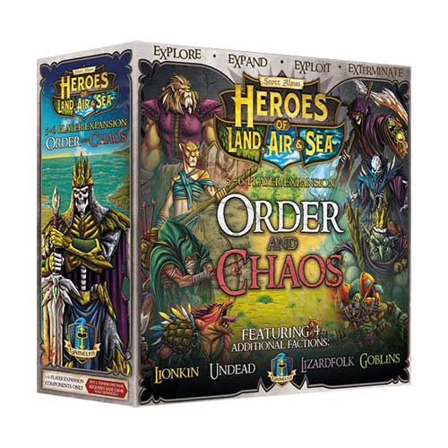 

Настольная игра Order And Chaos: Heroes Of Land, Air & Sea Exp.