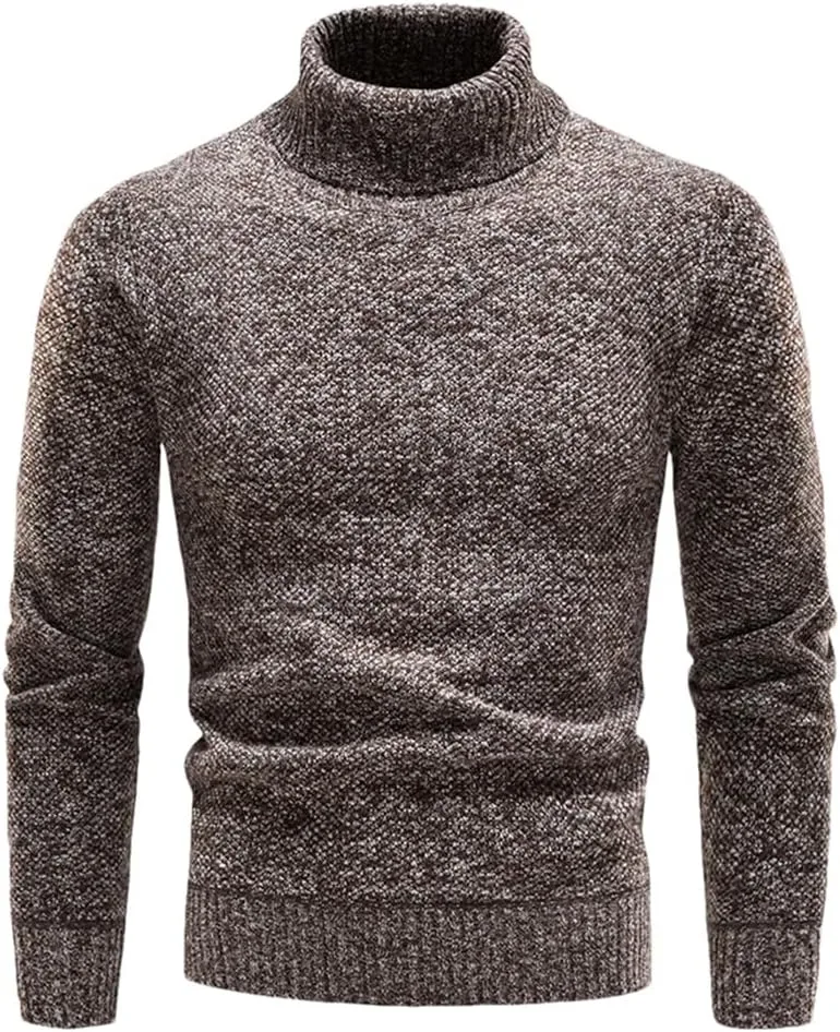 

Мужской свитер с высоким воротником