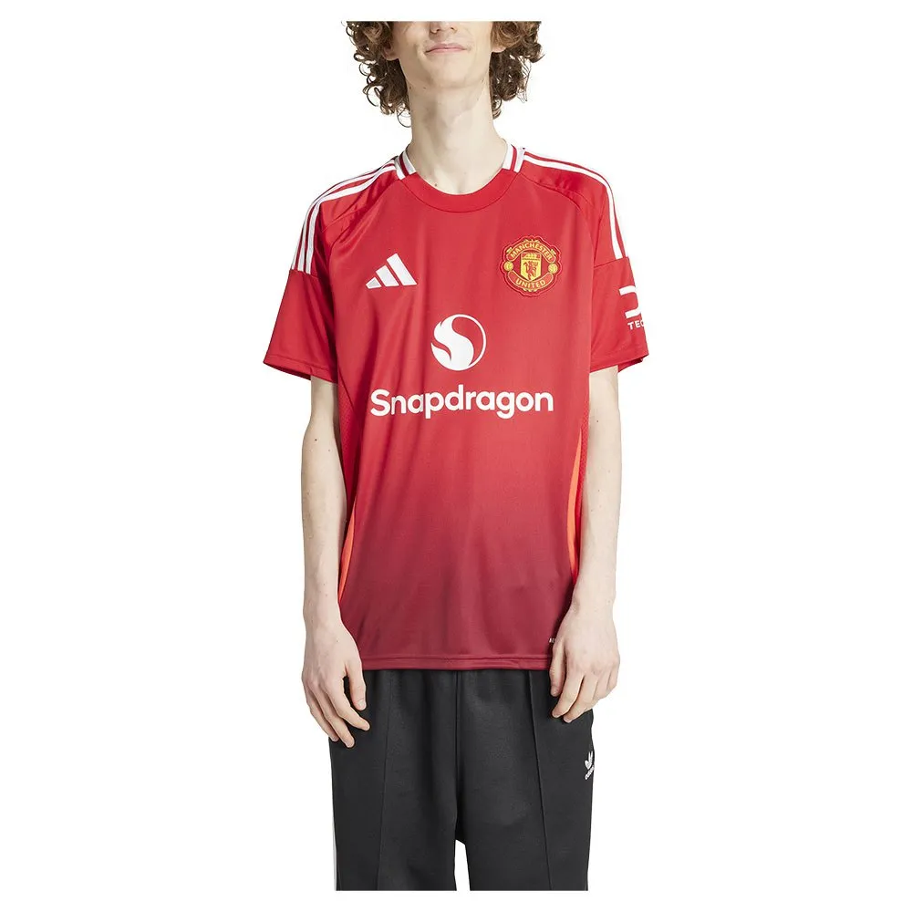 

Футболка с коротким рукавом adidas Manchester United 24/25 home, красный