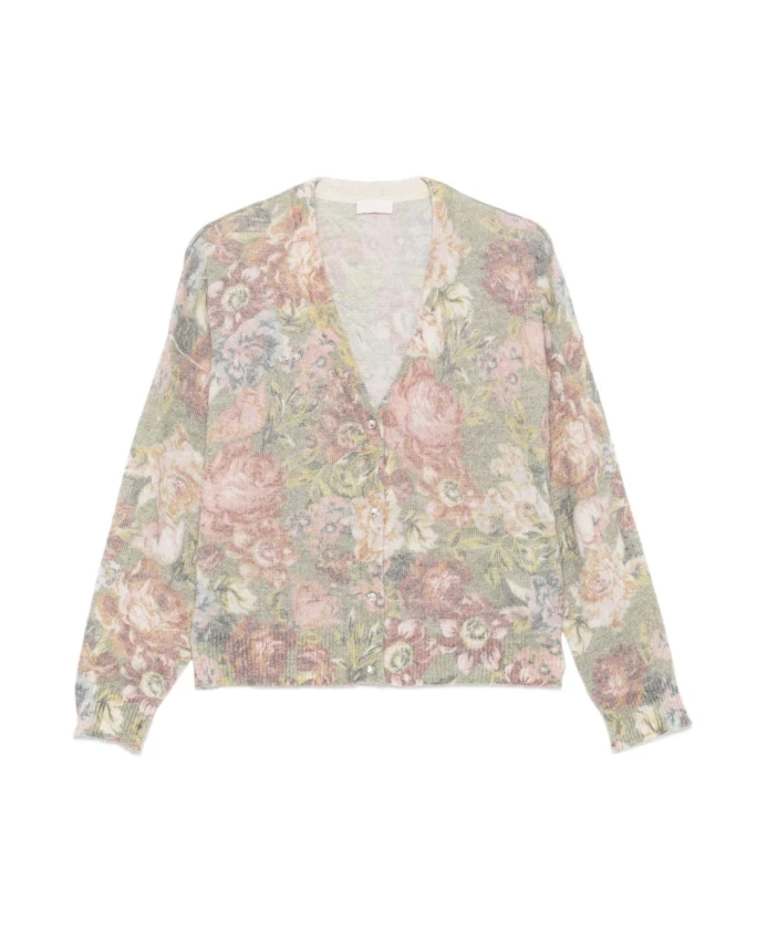 

Кардиган из смеси альпаки и шерсти. Liu Jo, мультиколор