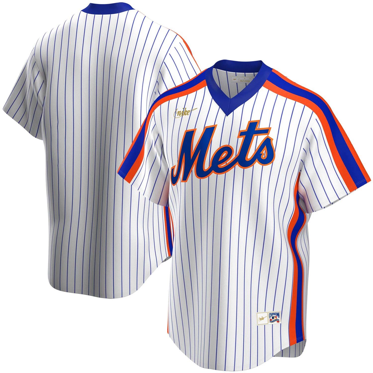 

Мужская белая футболка команды New York Mets Home Cooperstown Collection Nike, Белый, Мужская белая футболка команды New York Mets Home Cooperstown Collection Nike