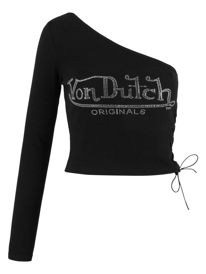

Рубашка с длинным рукавом Von Dutch, черный