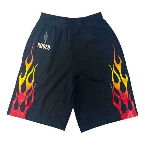 

Шорты x augusta rodeo tour flame shorts 'black' Travis Scott, черный