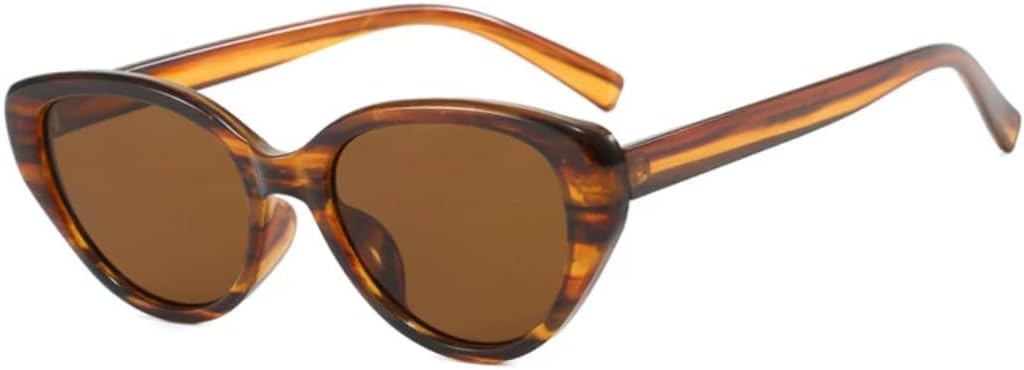 

Солнцезащитные очки для мужчин и женщин - защита UV400 - градиентный оттенок "кошачий глаз" с зеленым чаем, для занятий спортом на открытом воздухе и вождения DSVIGF, Stripe Tea