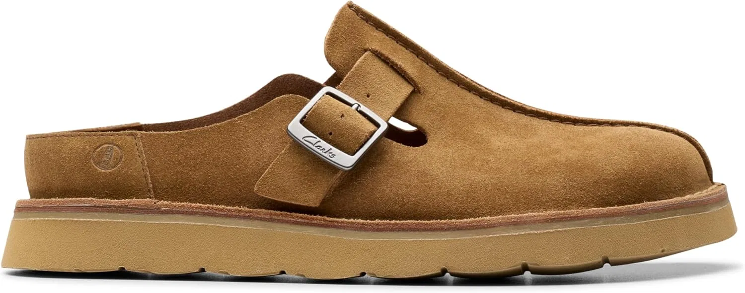 Мужские сандалии-мюли Clarks Solsbury, Beeswax Leather — фото 2