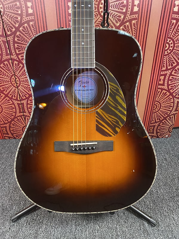 

Акустическая гитара Fender Paramount PD-220E 2022 - Present - 3-Tone Vintage Sunburst