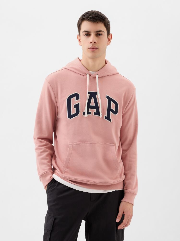 

Толстовка с логотипом и капюшоном Gap, розовый