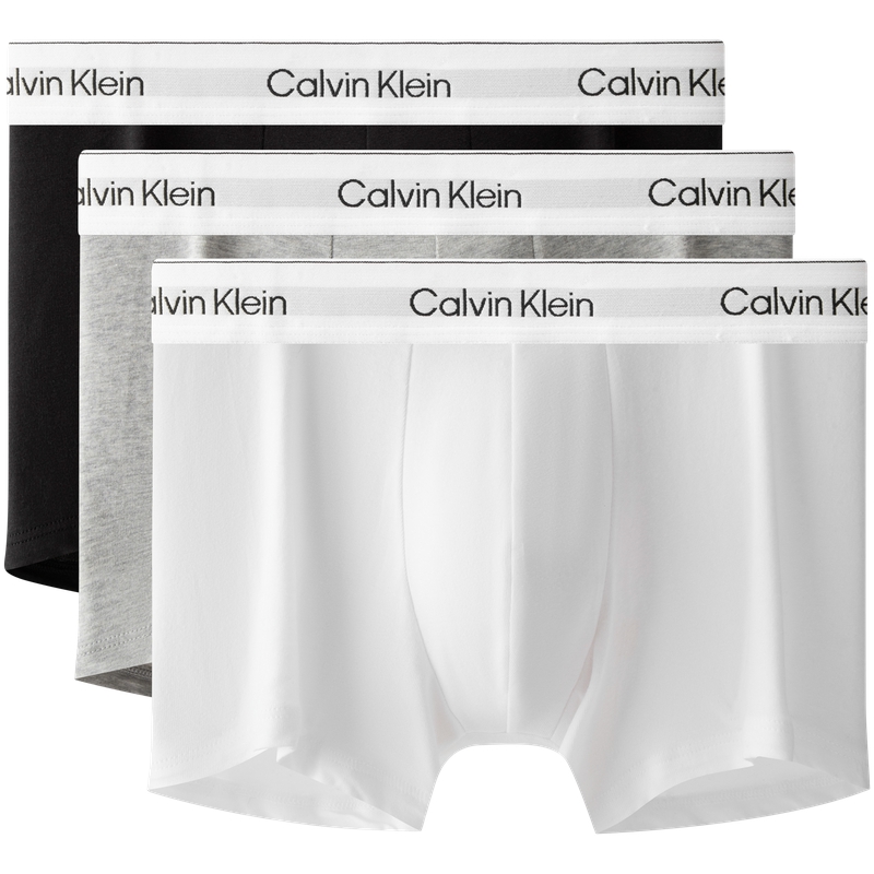 

Мужские трусы 3 штуки Calvin Klein, черный/серый/белый