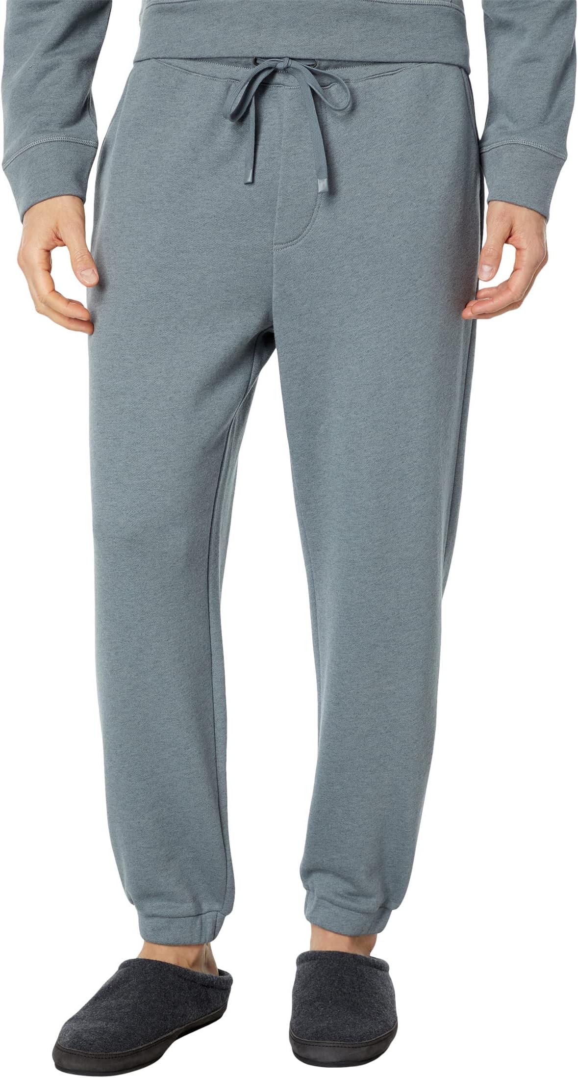 

Пижамные брюки Barefoot Dreams Mc French Terry Sweatpants, цвет Smokey Green