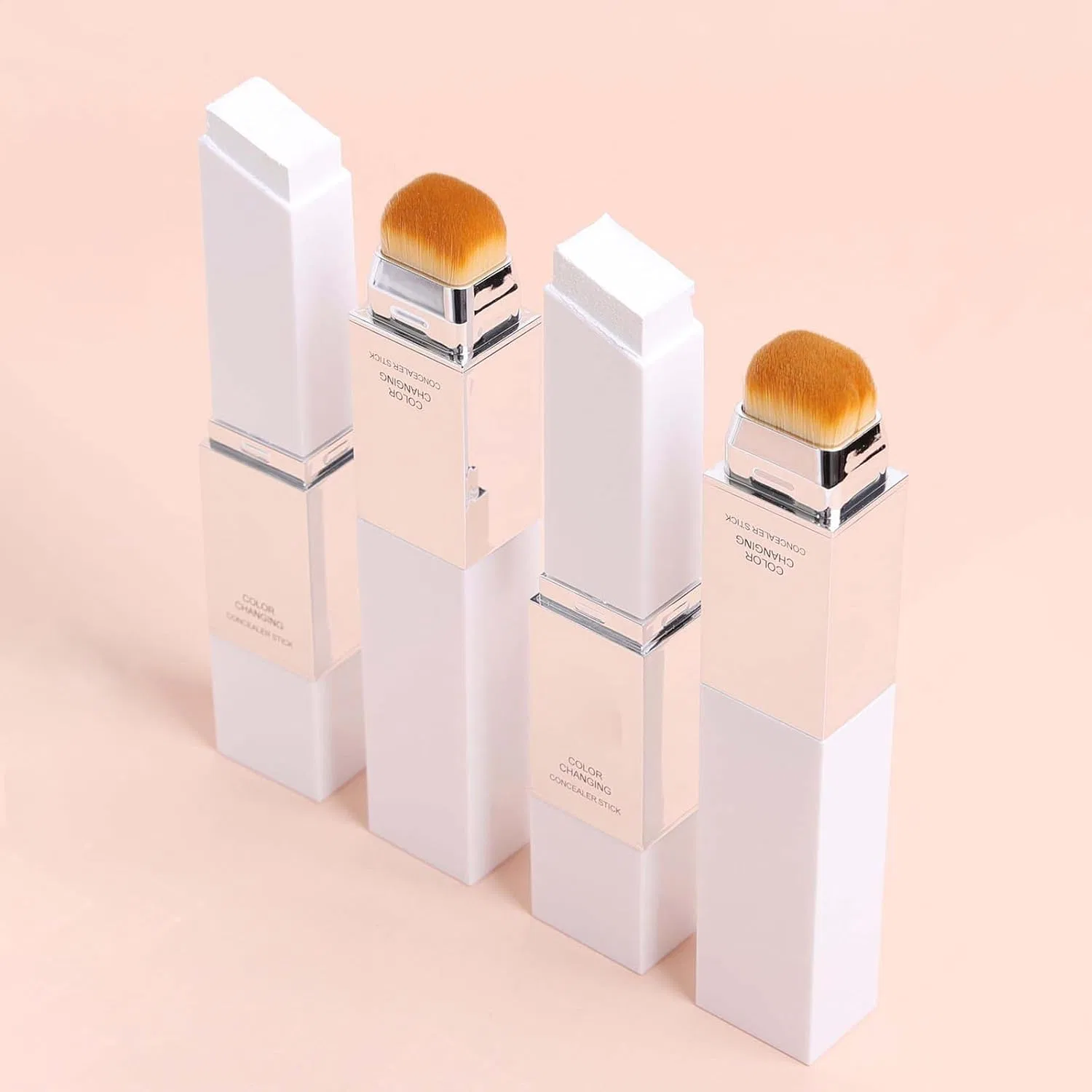Осветляющий стик-корректор с кистью, Smart Color-Changing, Light Beige Generic — фото 2