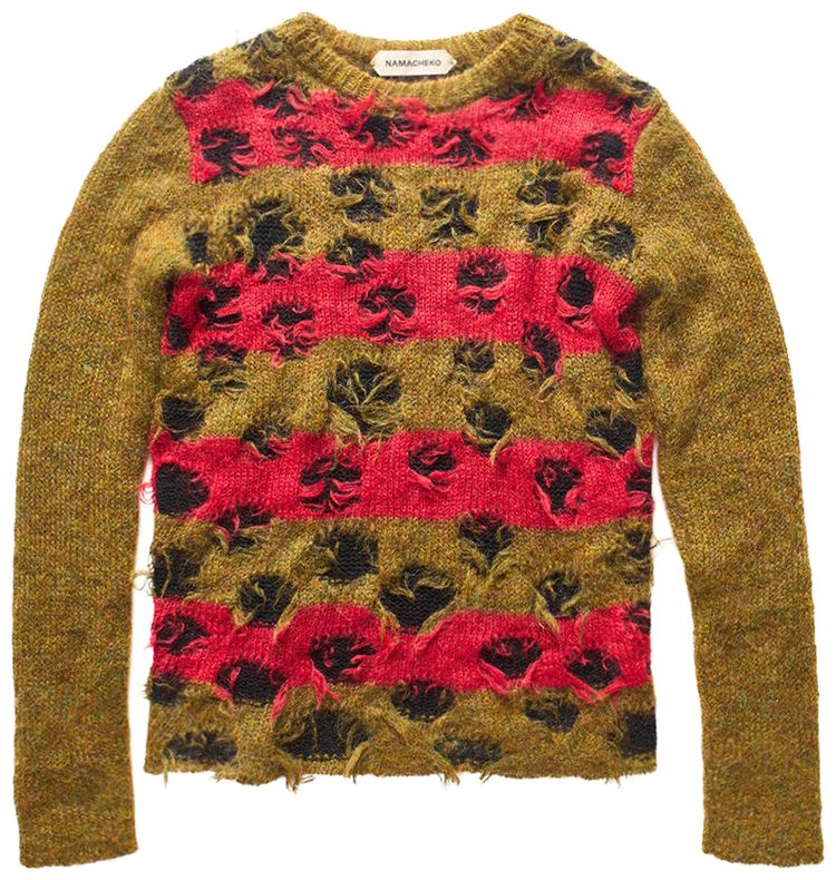 

Свитер Namacheko Double Layer Intarsia Crewneck Sweater, зеленый