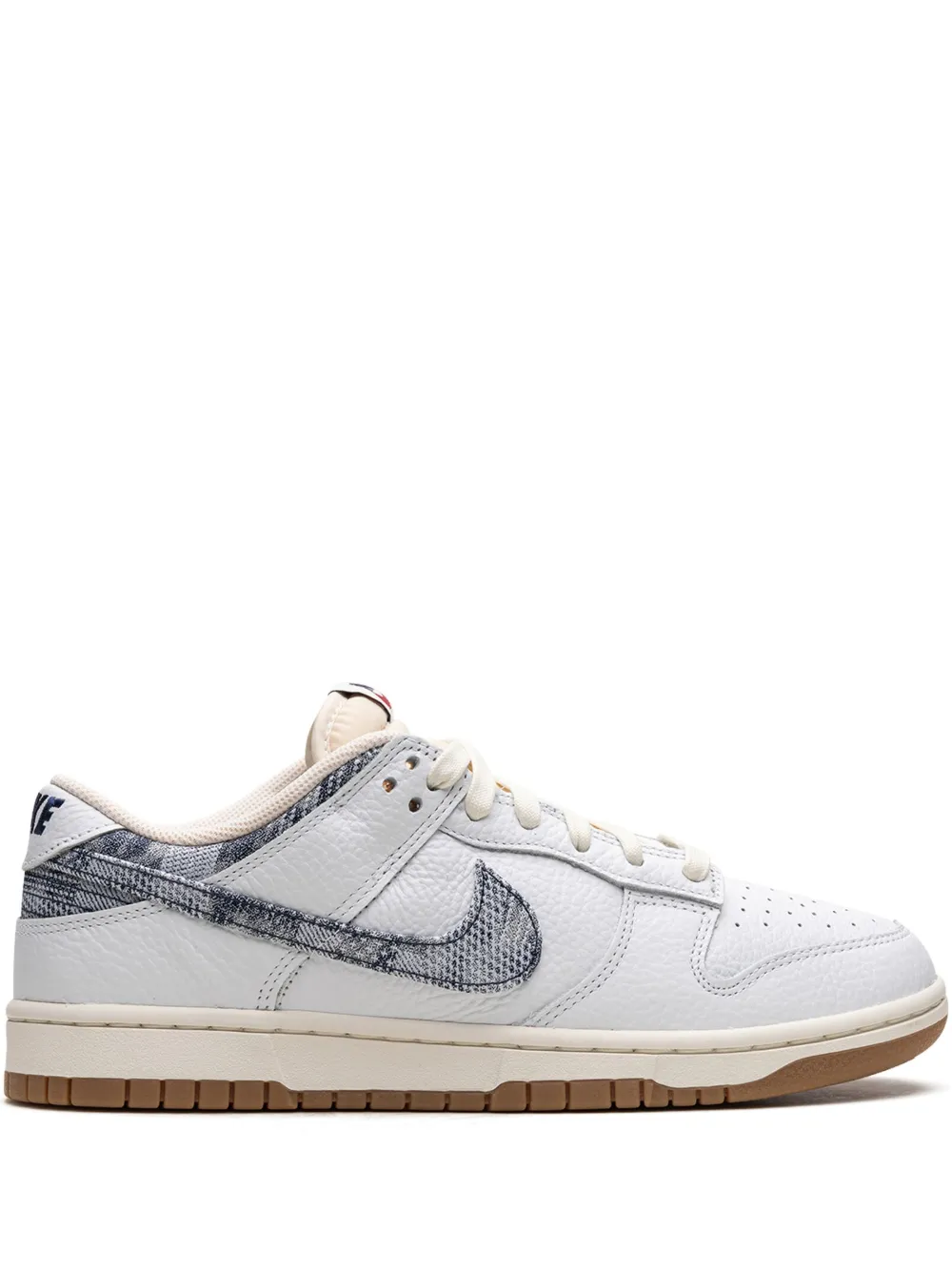 

Кроссовки Dunk Low 'Washed Denim' Nike, белый