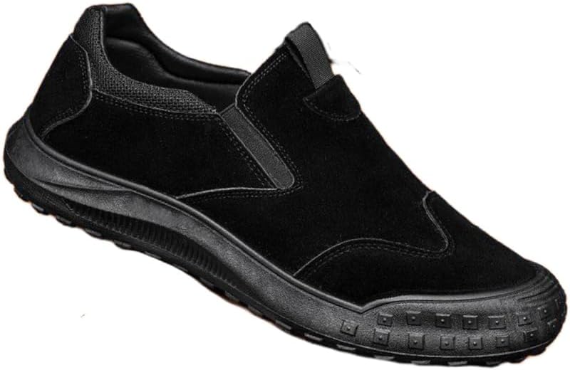 

Мужские зимние модные спортивные повседневные кроссовки для активного отдыха на открытом воздухе - противоскользящие и прочные, подходят для поездок на работу и повседневного использования Clolinde, черный