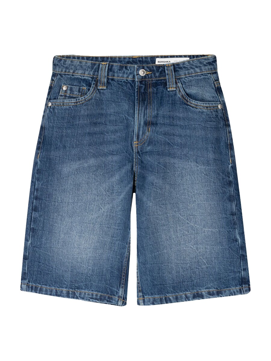 

Мешковатые джинсы Bershka, Blue denim