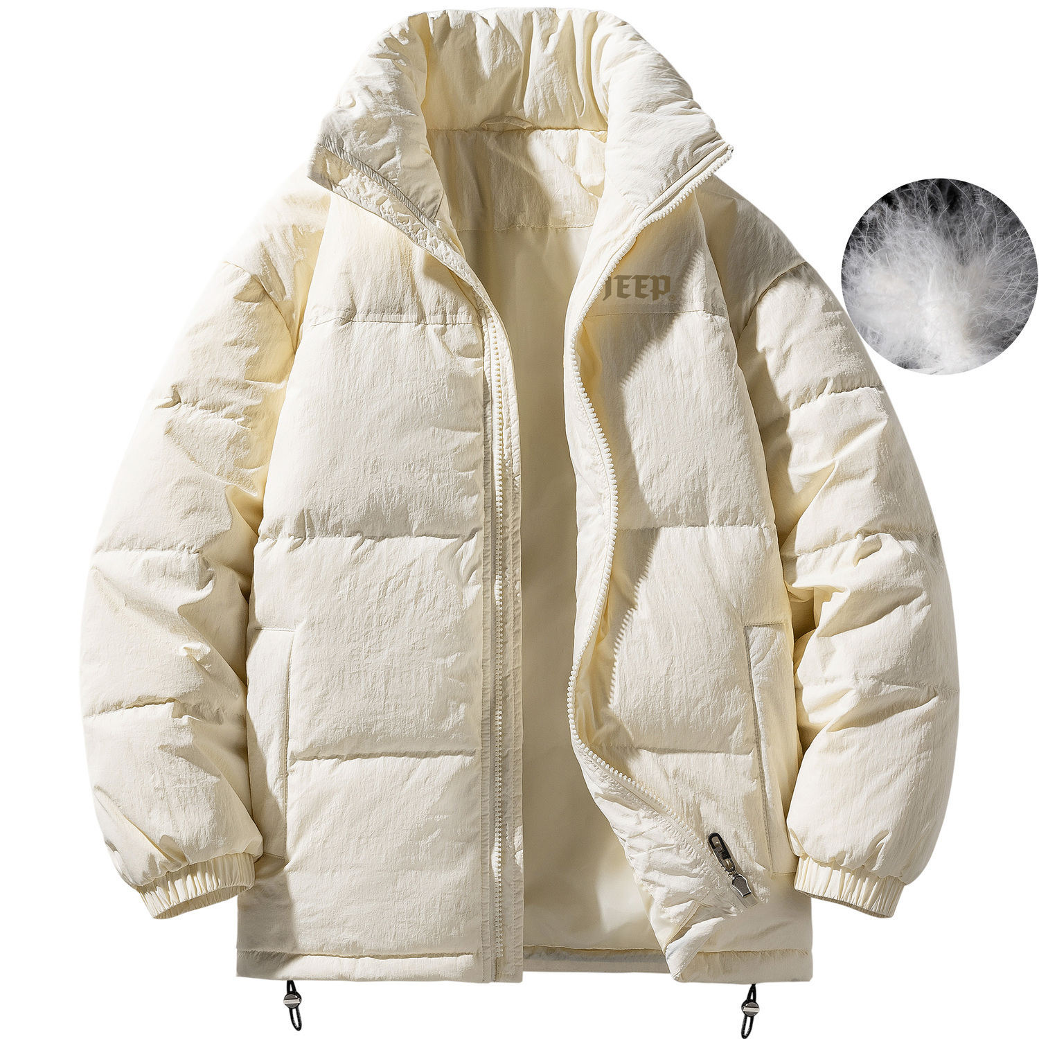

Jeep Унисекс пуховик, Ecru