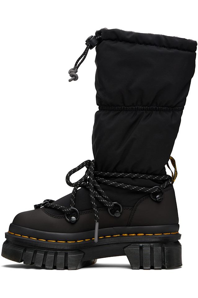 Audrick платформенные ботинки на толстой подошве с мягкой стелькой Dr. Martens, черный — фото 3
