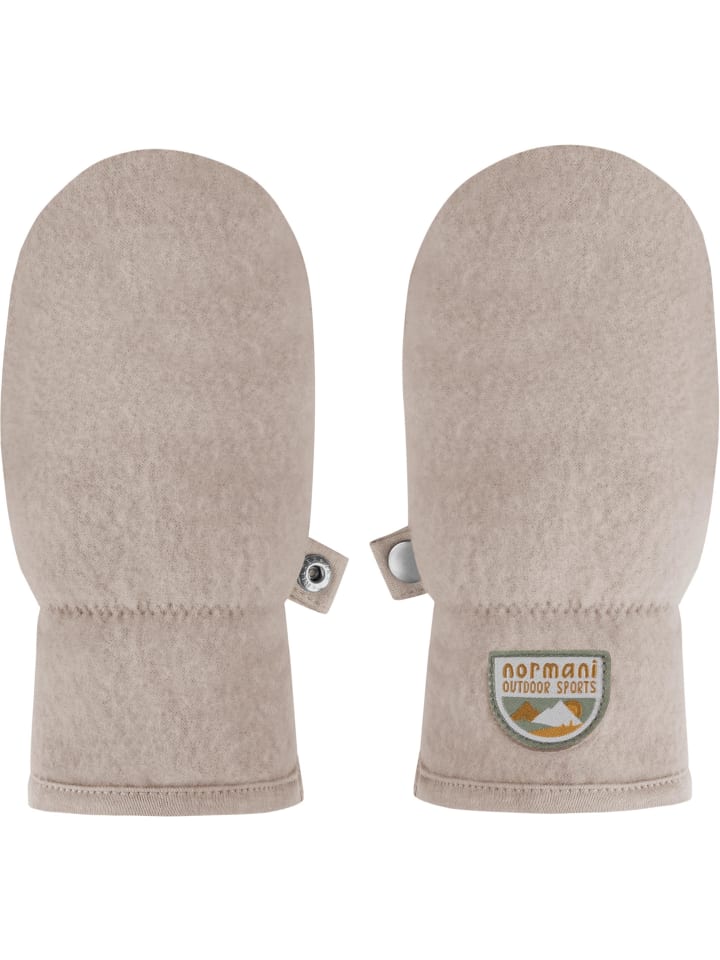 

Normani Outdoor Sports Детские варежки из мериносовой шерсти Wäldi бежевого цвета