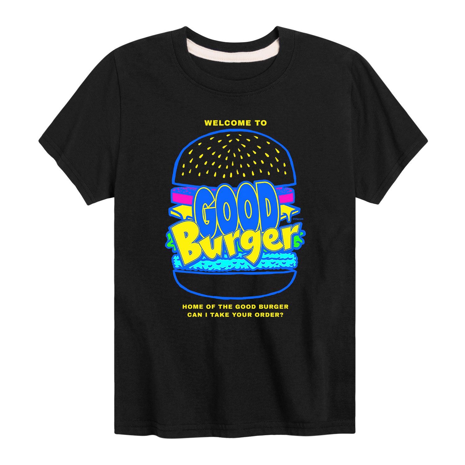 

Футболка Nickelodeon Good Burger для мальчиков 8–20 лет Licensed Character, черный