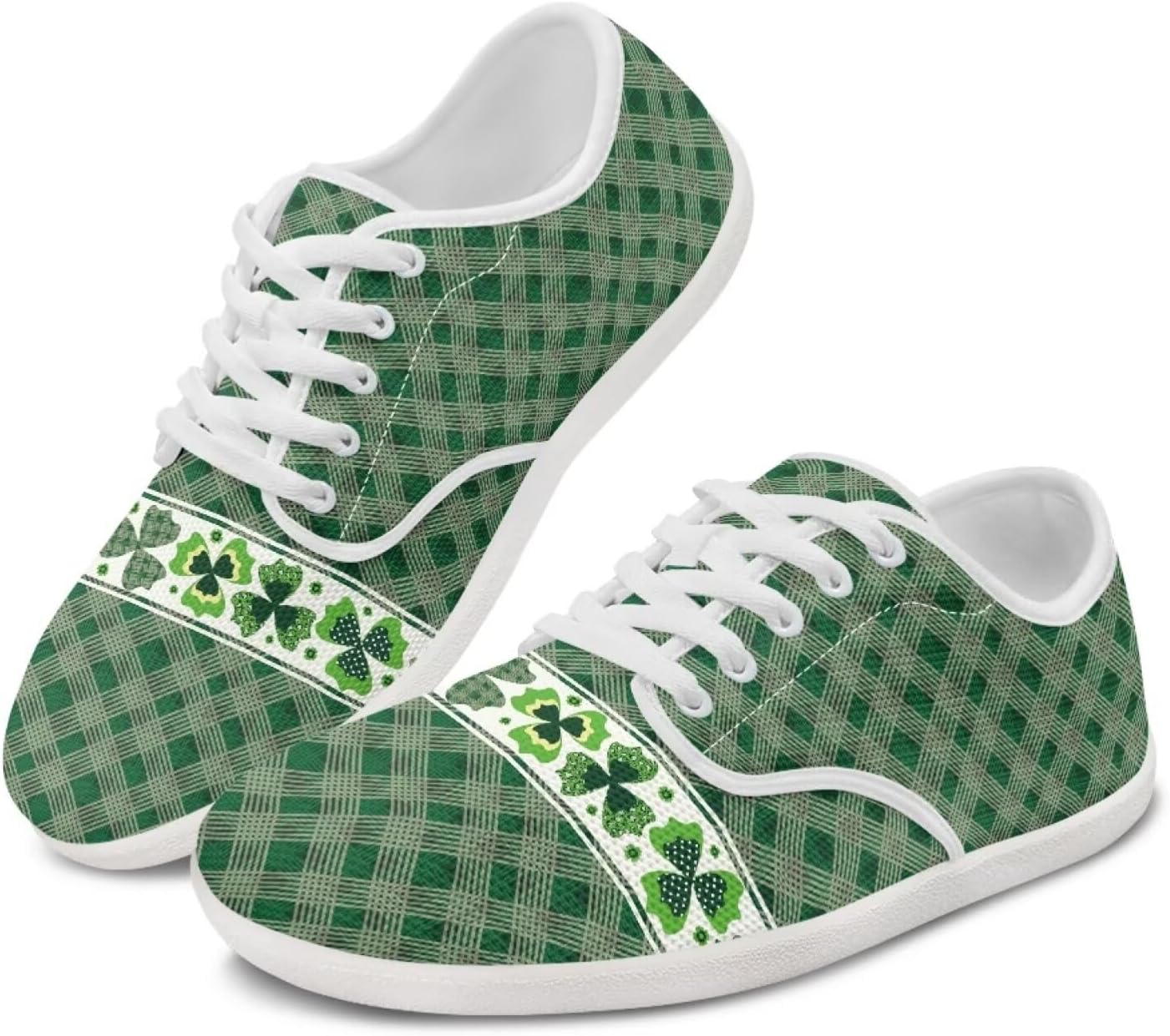 

Женские повседневные туфли на День Святого Патрика, деловые балетки, кроссовки для прогулок, путешествий и работы, деловые мокасины Ecaestolph, зеленый