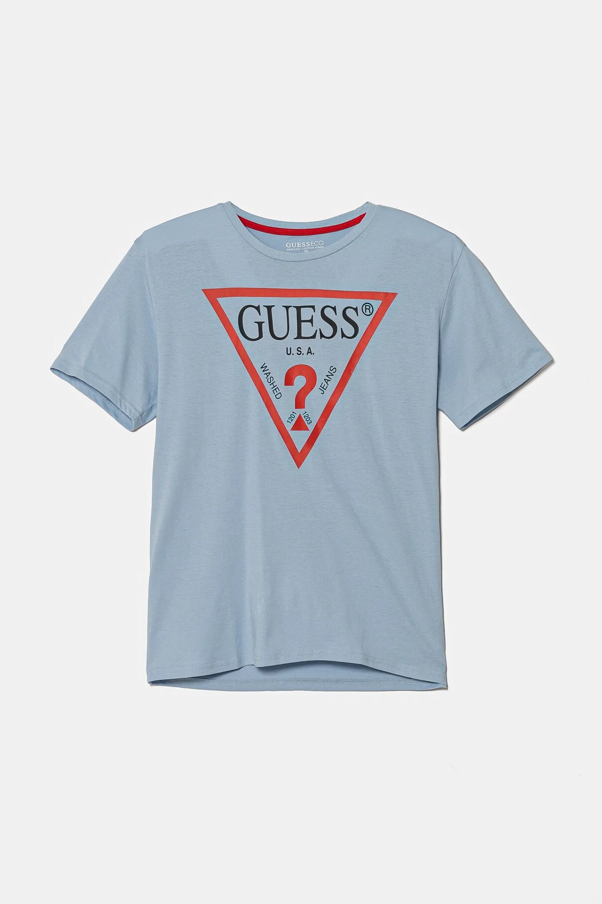

Футболка из хлопка для детей Guess, синий
