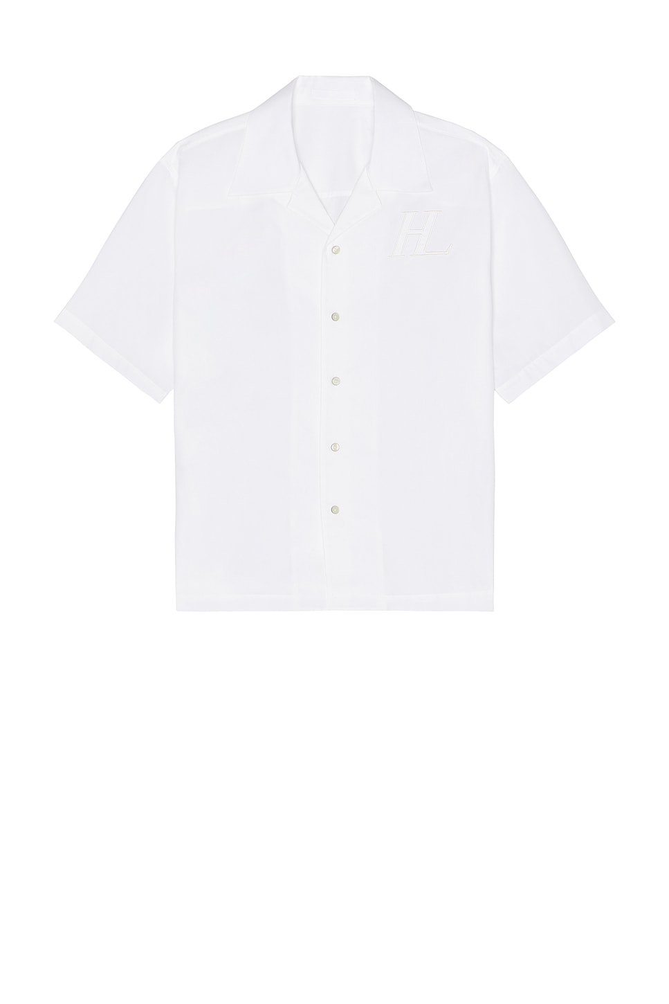 

Короткая футболка с коротким рукавом Helmut Lang, white