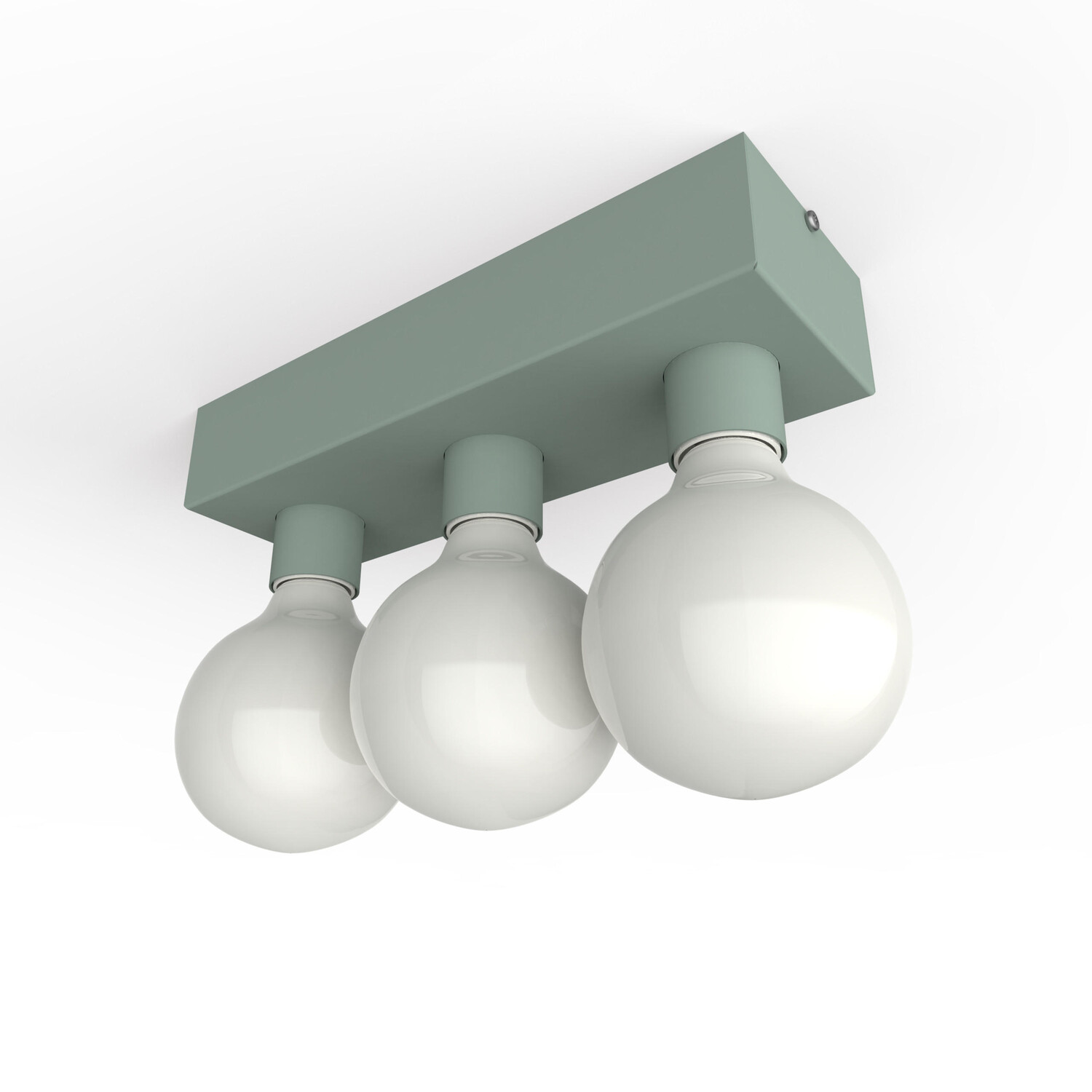 

Потолочный светильник Lumicom, 10x30x7,5 см, зеленый