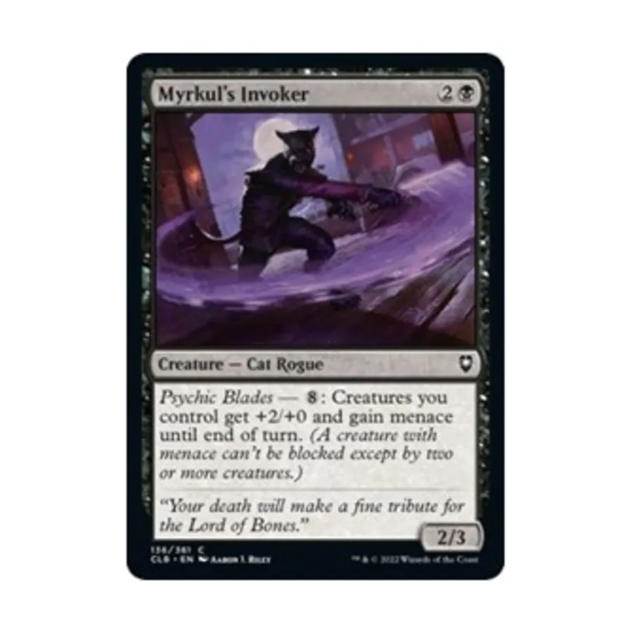 

CCG Призыватель Миркула (C) (Рольга), MTG - Commander Legends - Battle for Baldur's Gate