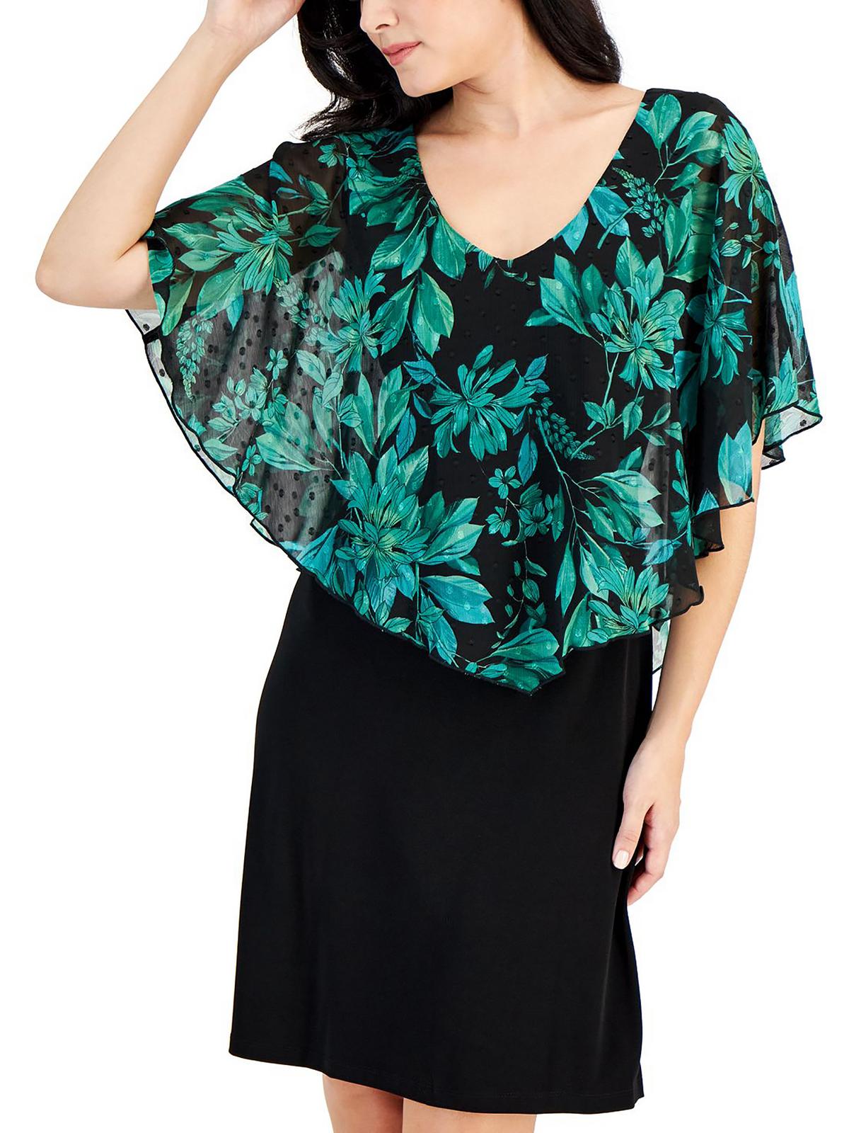 

Женское повседневное мини-платье Petites Connected Apparel, цвет emerald