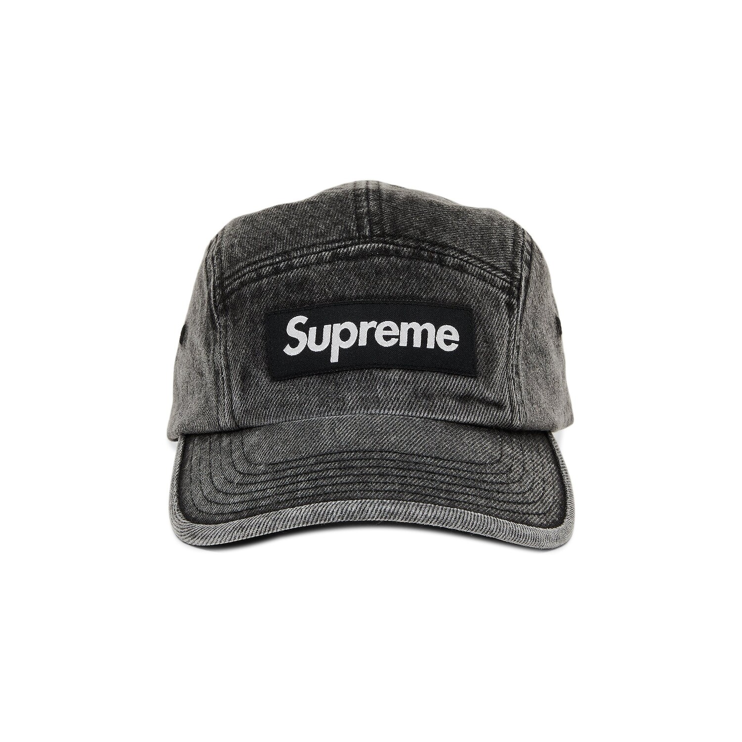 

Кепка Supreme Denim Camp Washed Black