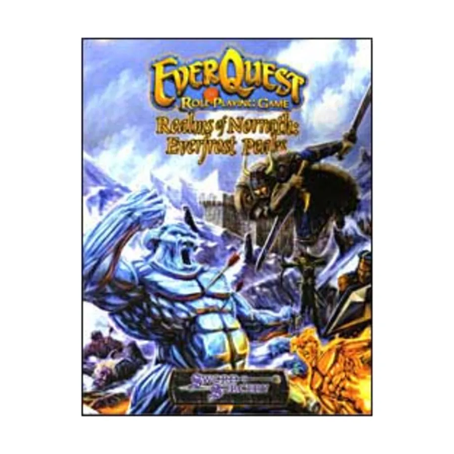

Realms of Norrath - Everfrost Peaks, Everquest I, мягкая обложка
