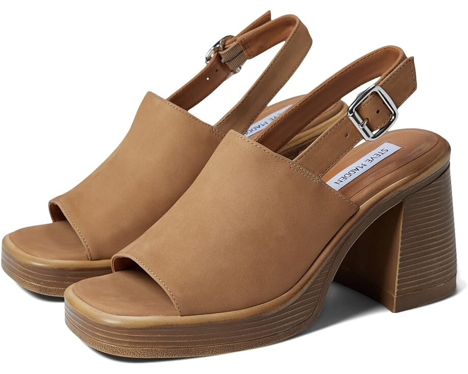 

Туфли Steve Madden Forza Heeled Sandal, цвет Camel Nubuck