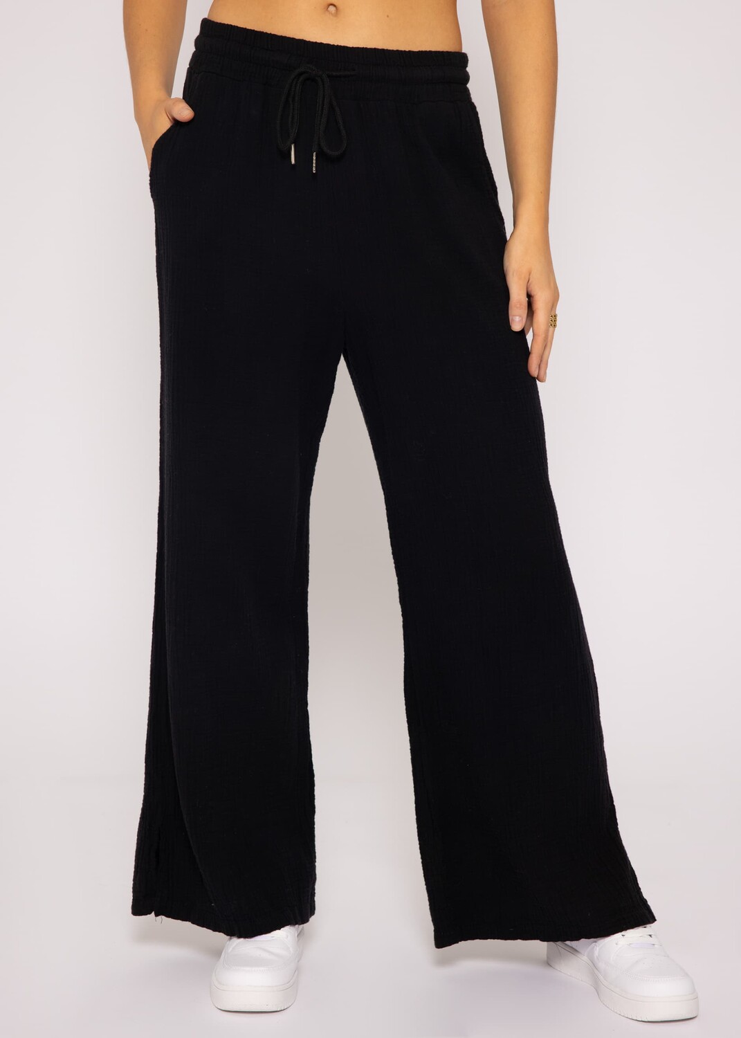 

Брюки SASSYCLASSY Musselin Hose, черный