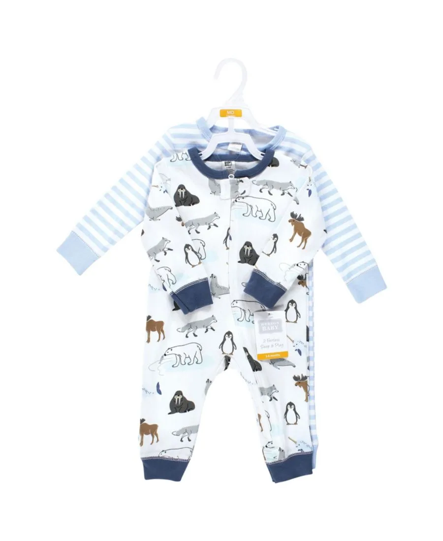 Хлопковая одежда на каждый день и вечер Hudson Baby, Arctic Animals — фото 2