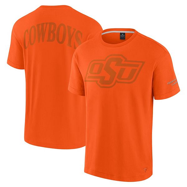 

Мужская футболка Oklahoma State Cowboys оранжевая Fanatics