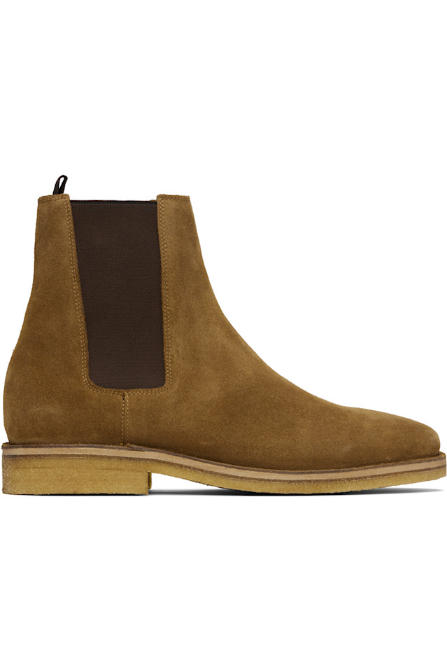 

Челси ботинки из замши Beckham edition Boss, бежевый