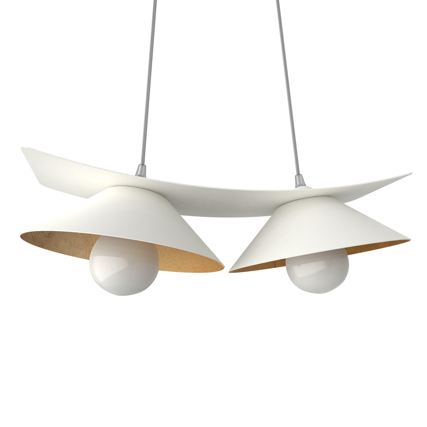 

Подвесной светильник Lumicom, 25x50x16 см, золотой