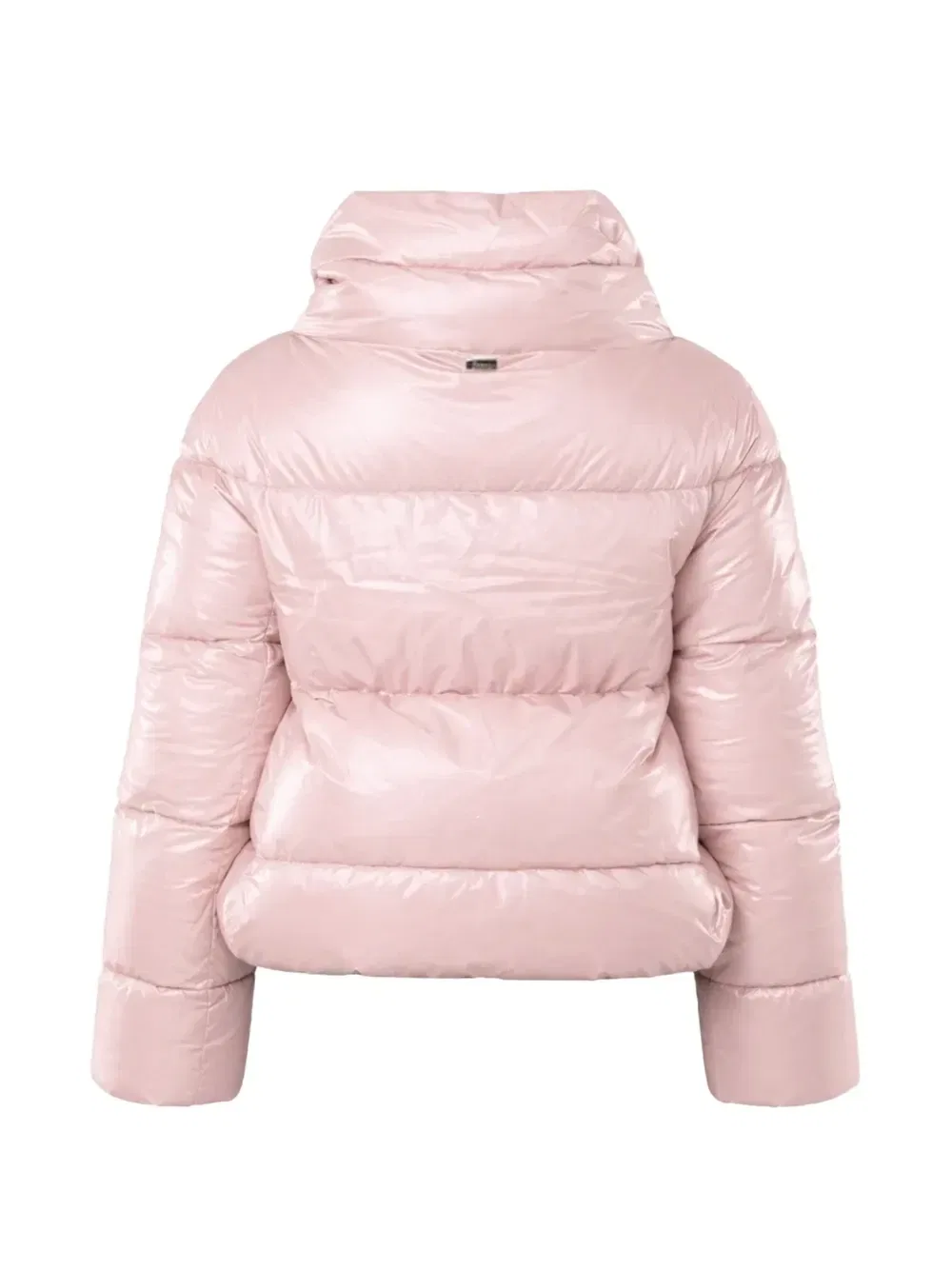 Стеганая куртка с высоким воротником Herno Kids, розовый — фото 2