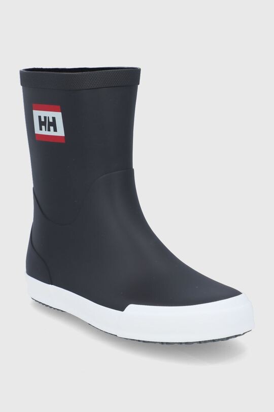 Женские сапоги Helly Hansen резиновые с логотипом, черный — фото 2