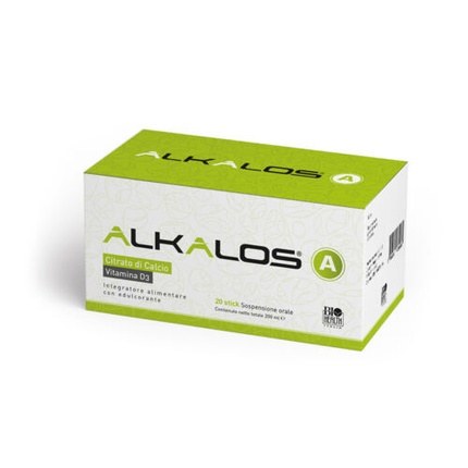

Alkalos A Biohealth 20 стиков в упаковке Mayoly Italia Spa