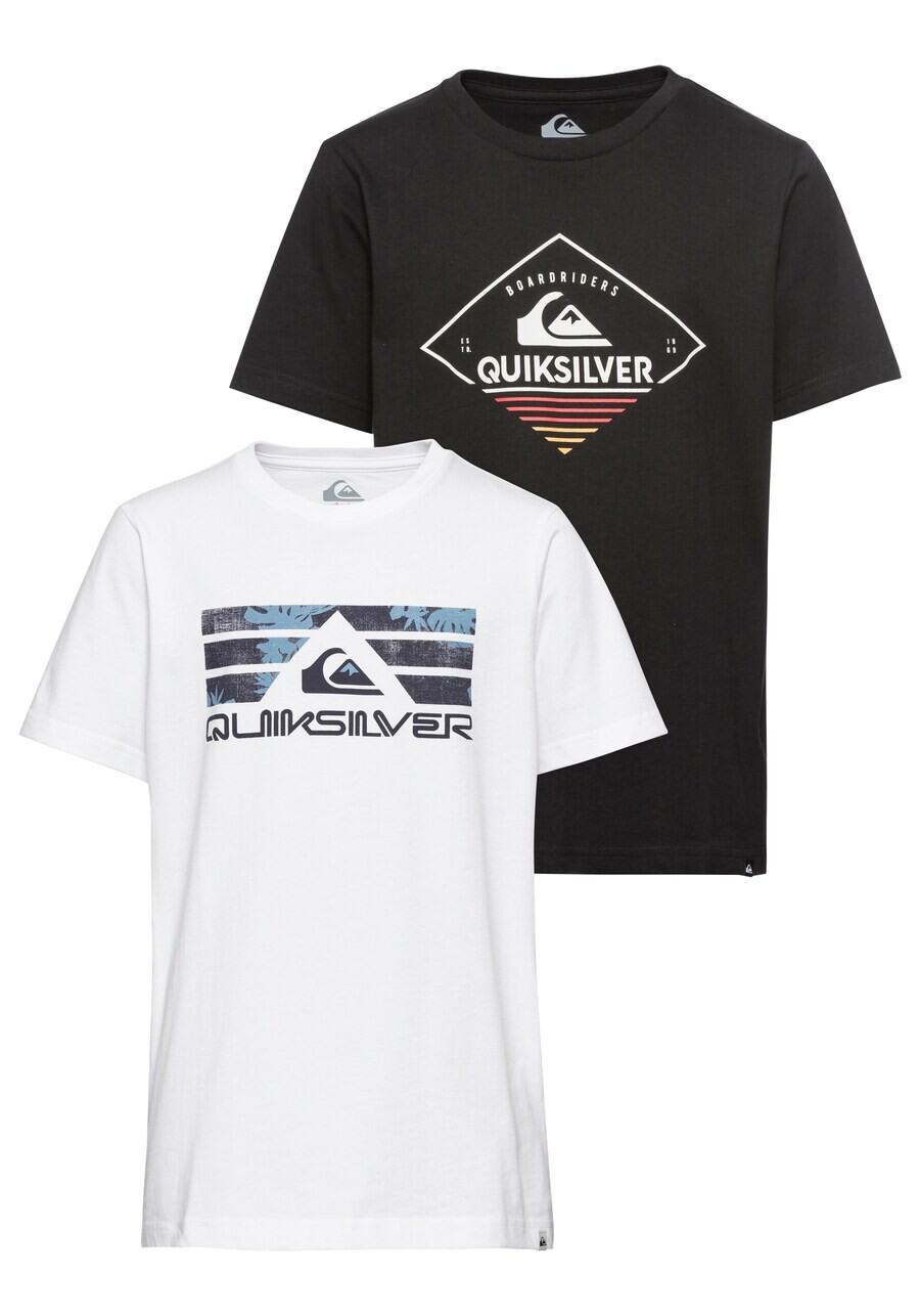 

Футболка QUIKSILVER Shirt, черный/белый