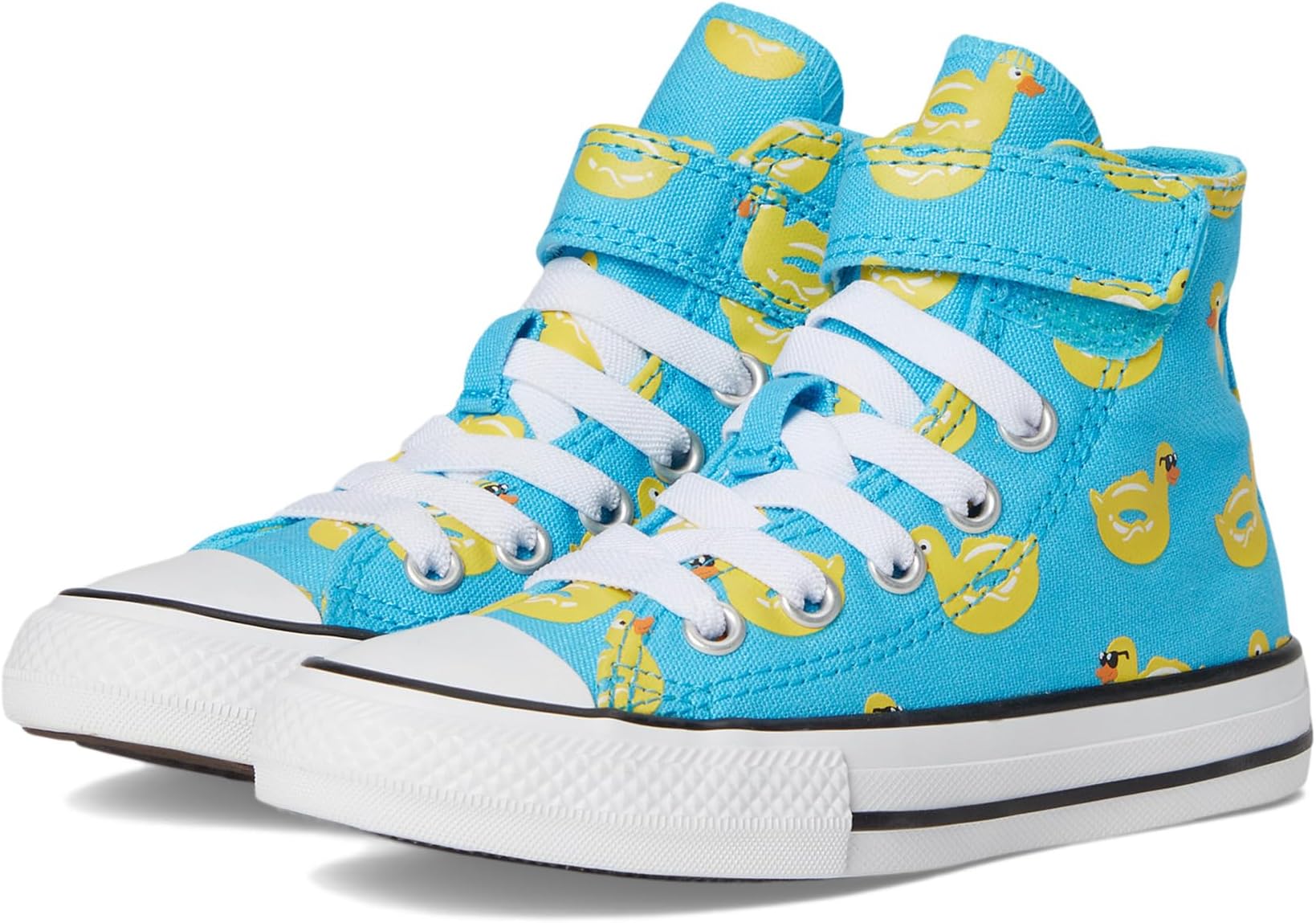 

Кроссовки Converse Kids Chuck Taylor All Star Pool Float Easy-On, цвет Gnarly Blue/Dandy Lion/White