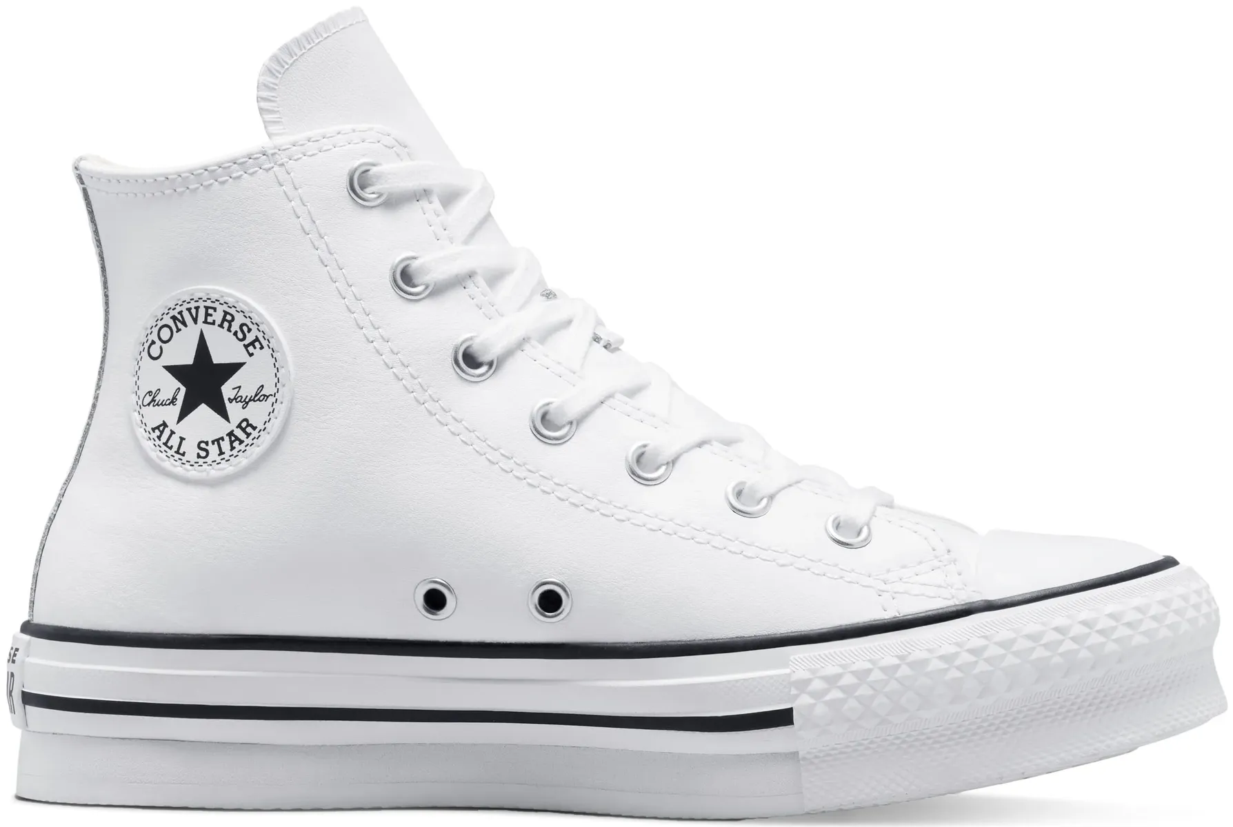 Кроссовки Converse "CHUCK TAYLOR ALL STAR EVA LIFT PLAT", белый — фото 3