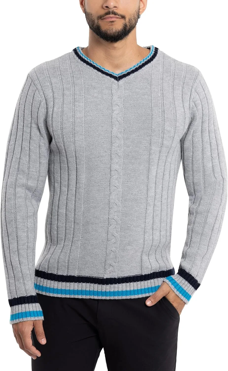 

Мужской свитер X RAY с V-образным вырезом, Slim Fit