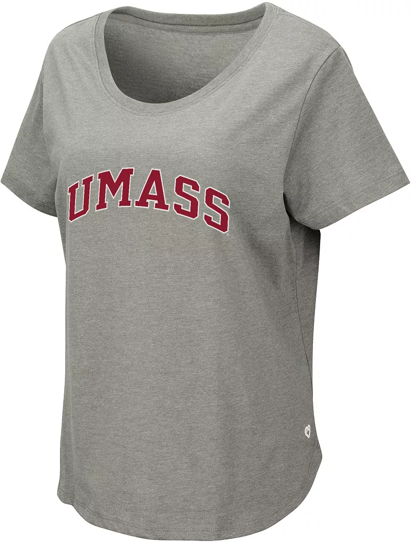 

Женская футболка Colosseum Minutemen UMass Heather Grey Myla