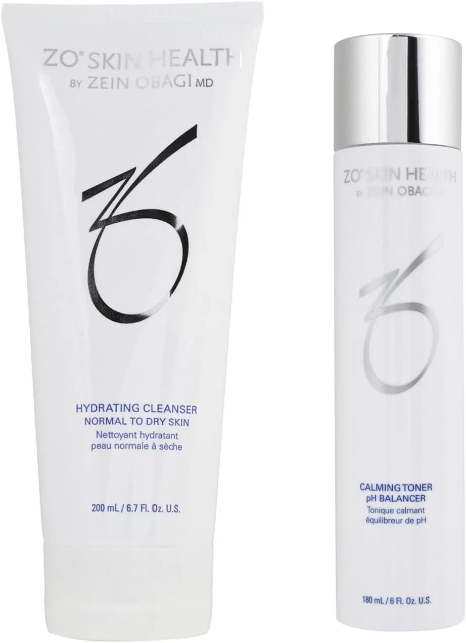 Набор для ухода за кожей Hydrating Cleanser & Balancer Set ZO 2 предмета 200 мл + 180 мл