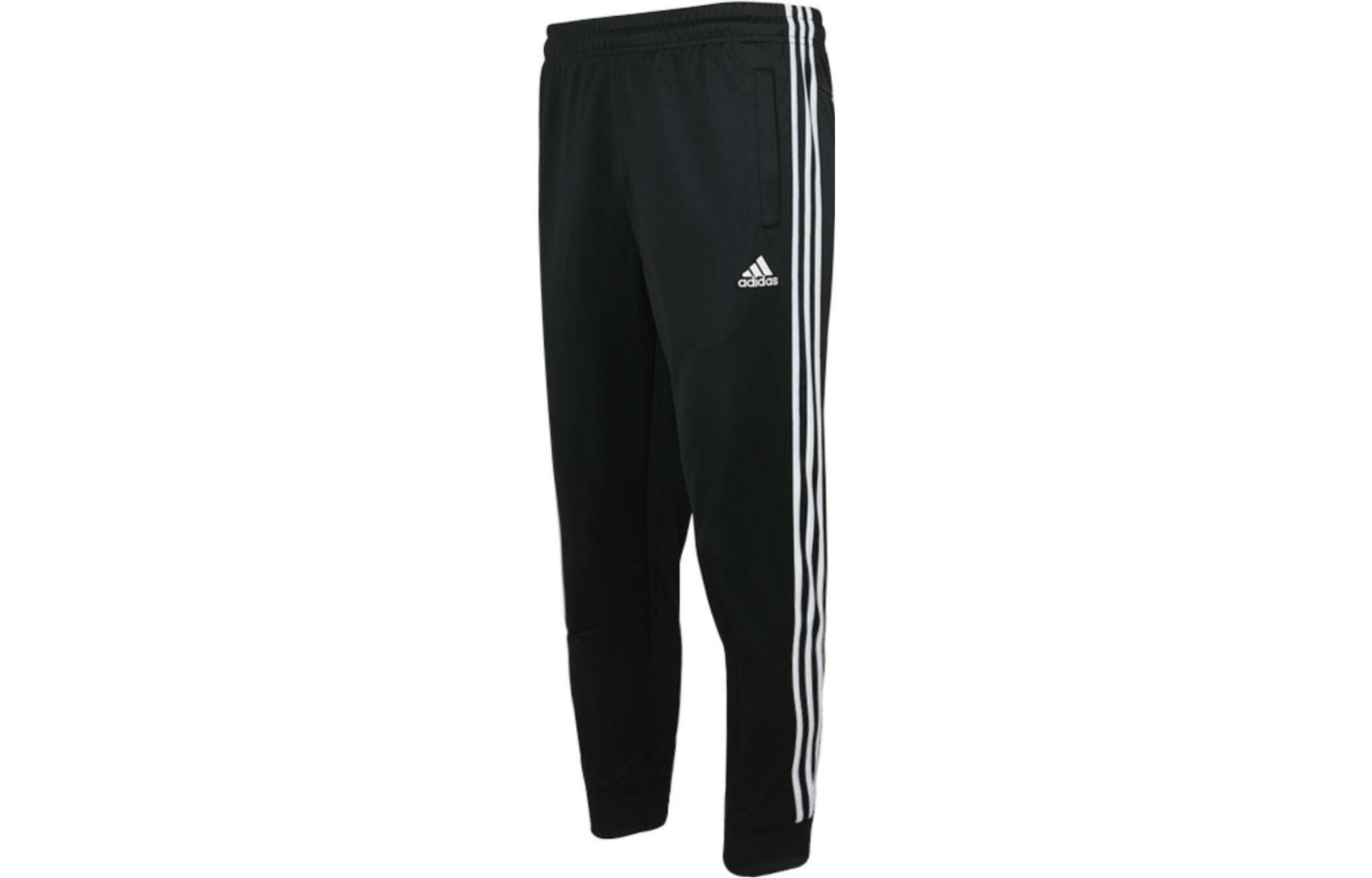 

Повседневные брюки мужские черно-белые Adidas